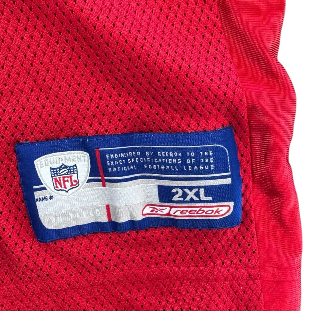 NFL Price #81 Red and Black Atlanta Falcons Jersey - Picture 4 of 5